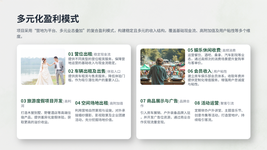 从景区 营地 平台模式看我国微度假经济新机遇:房车特色小镇与旅游自驾露营基地项目案例研究