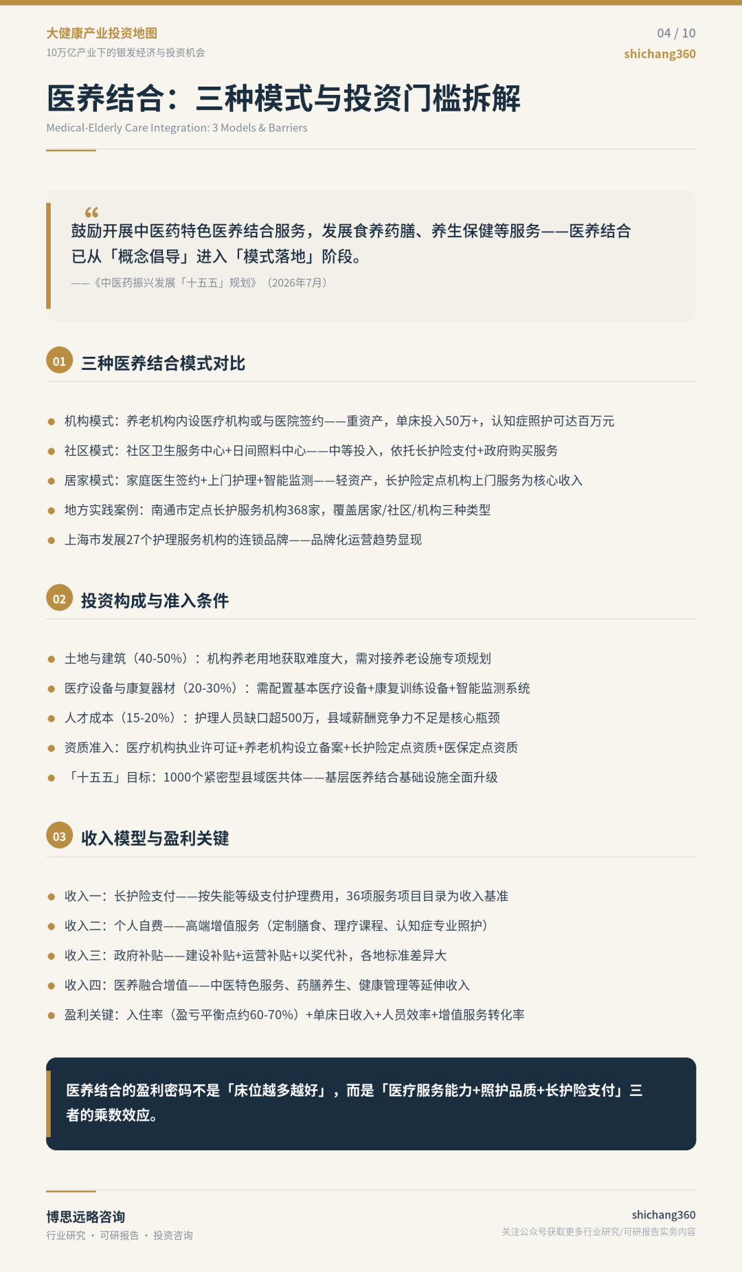 10万亿大健康版图:从银发经济到AI医疗的产业投资全解析
