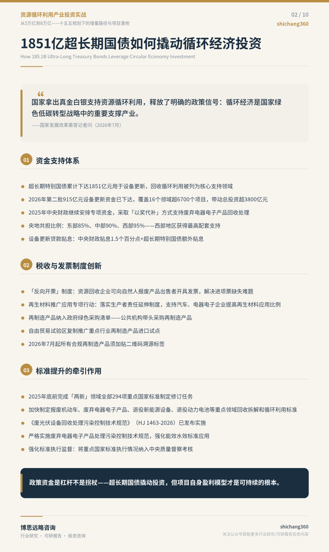 资源循环利用产业从“十五五”规划到项目落地全链条解析